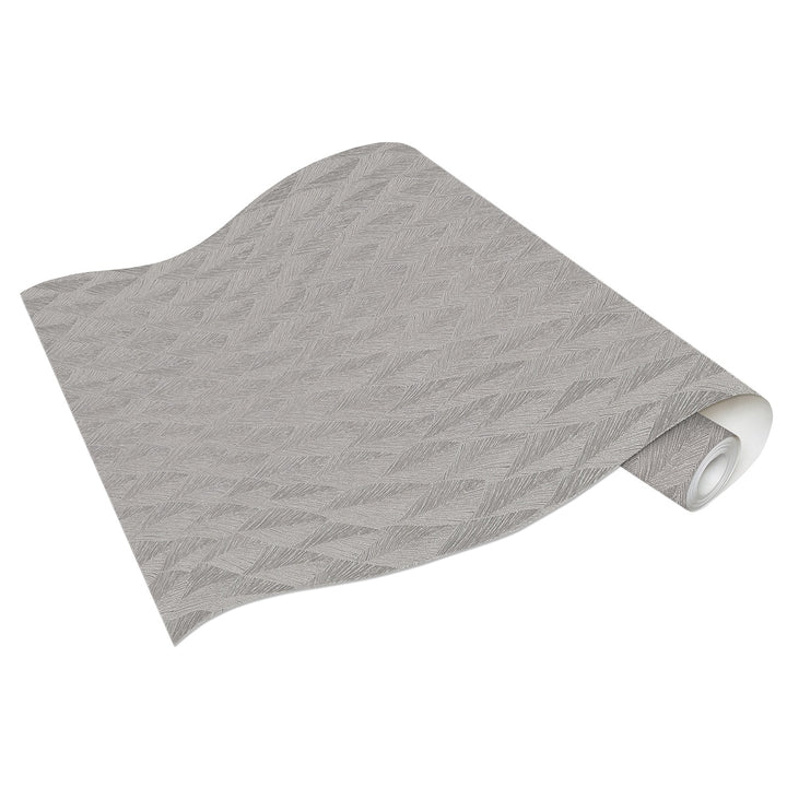 Тапет Фешън 4Уолс сребърен отпечатък листа