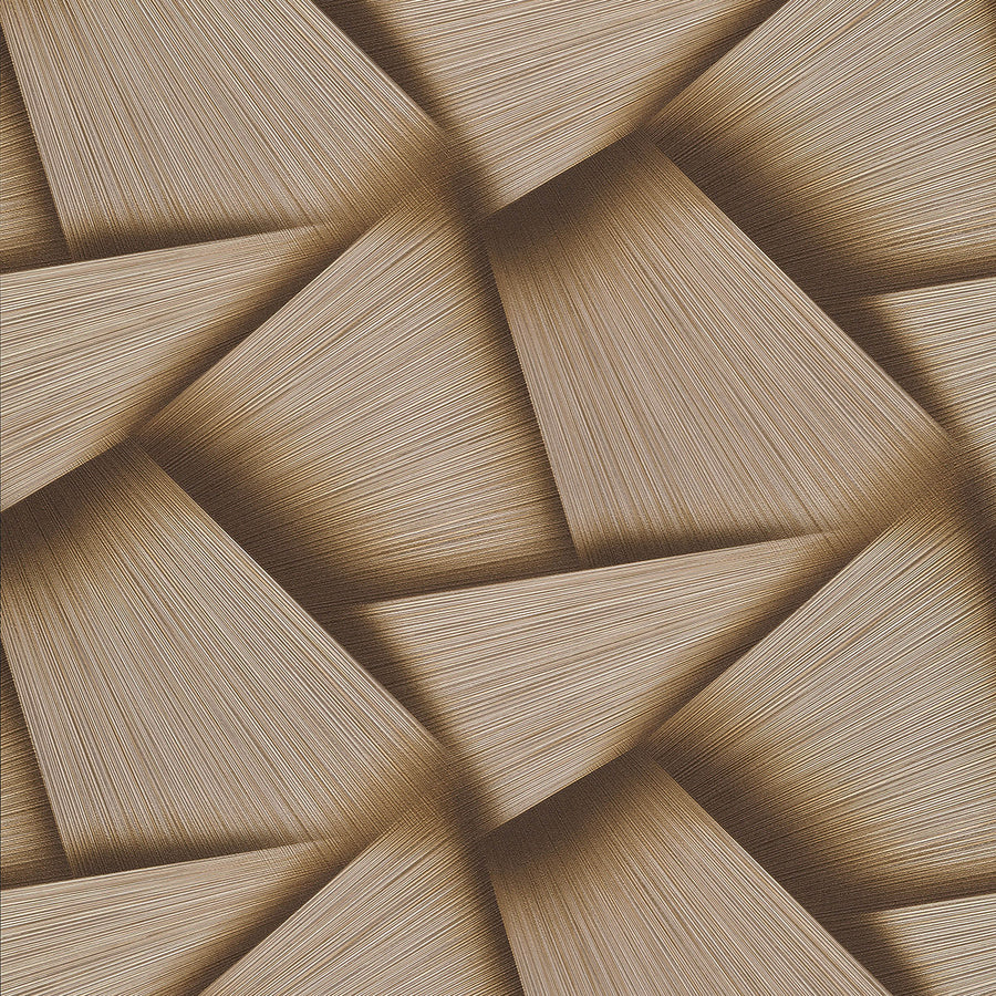 Тапет Спотлайт 2 3D плетеница златно