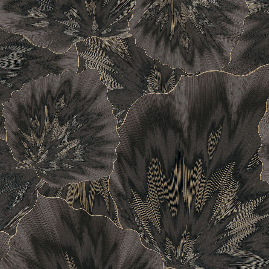 Тапет Спотлайт 2 големи листа черно