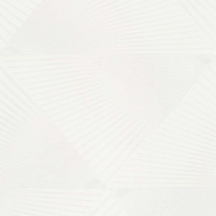 Тапет Спотлайт 2 3D геометрия бяло