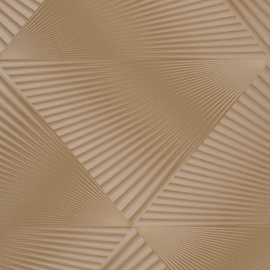 Тапет Спотлайт 2 3D геометрия златно