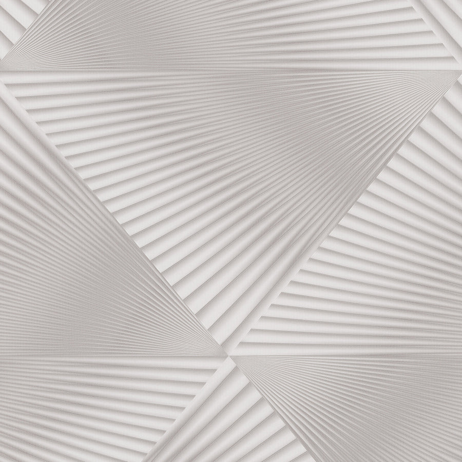 Тапет Спотлайт 2 3D геометрия бежово сиво