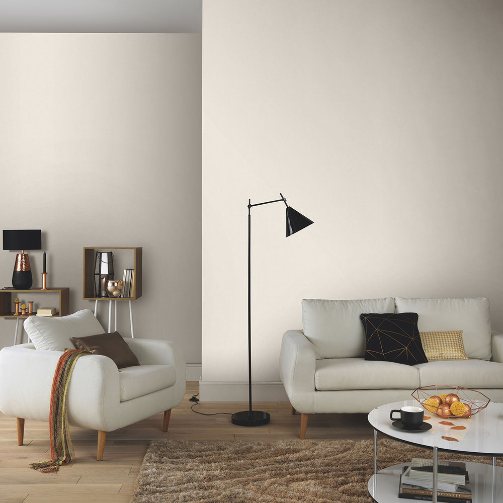 Тапет Спотлайт 2 едноцветен кремаво плат