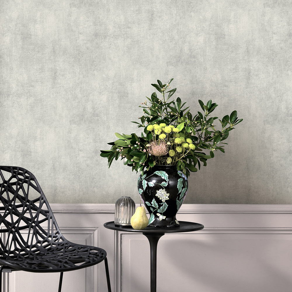 Поръчков Тапет Elle 4 Мазилка Бяло сиво