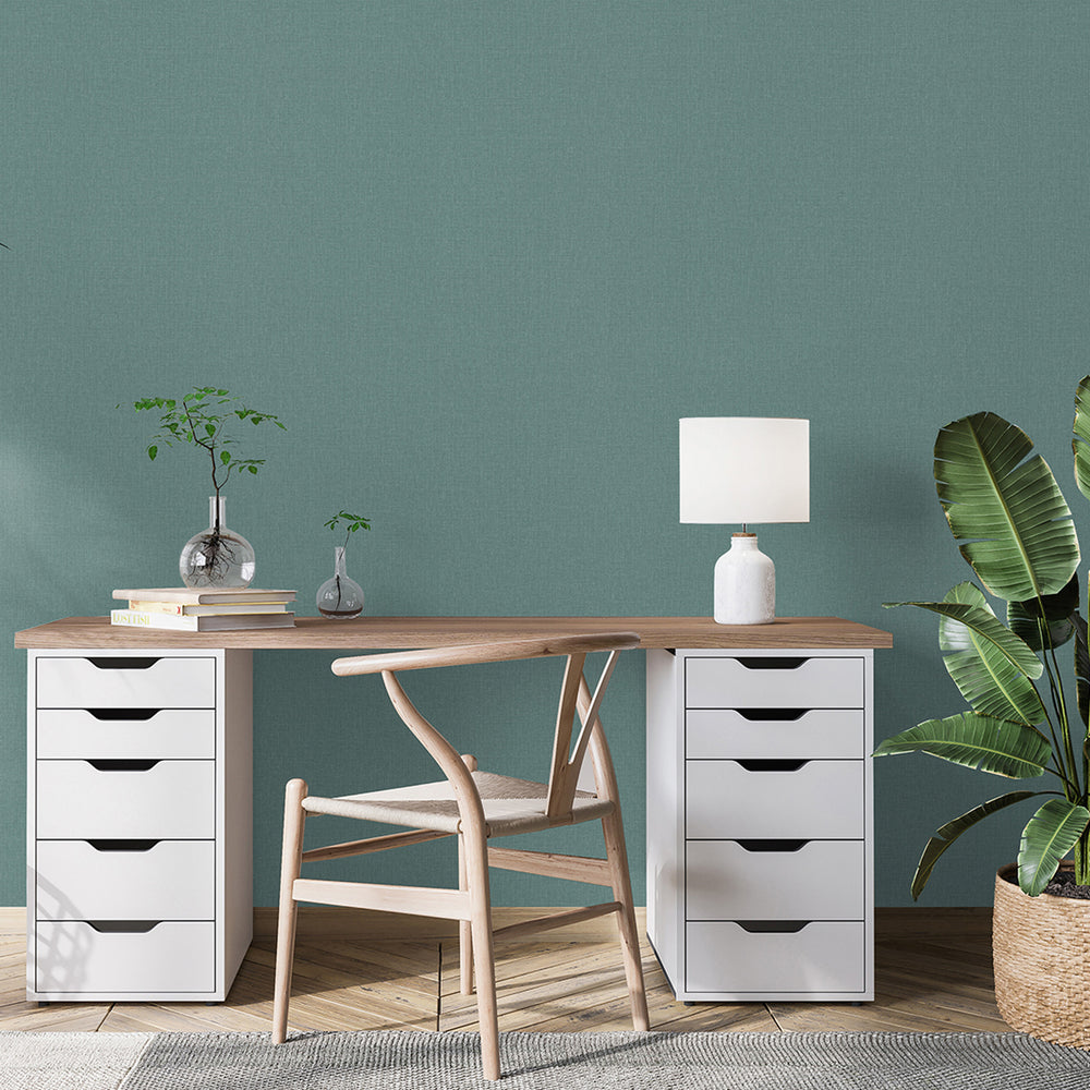 Поръчков Тапет Elle 4 Едноцветен Зелено плат