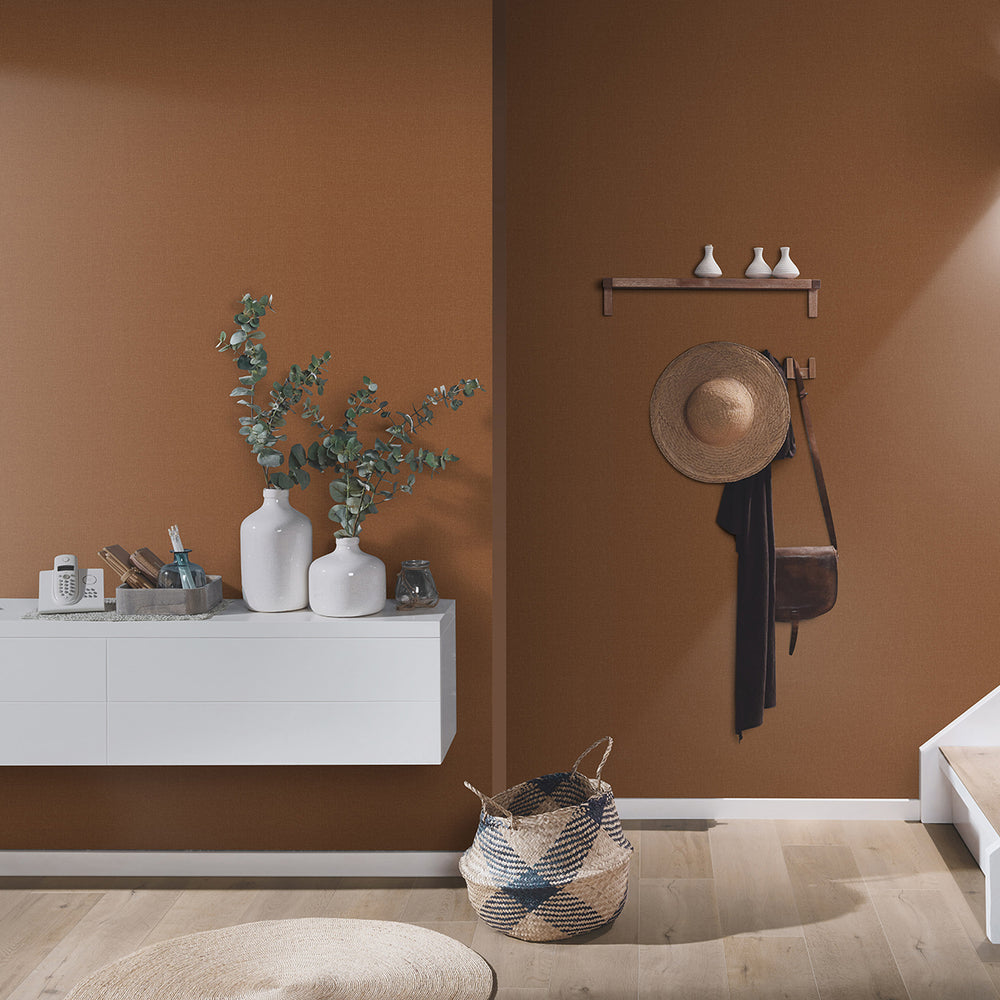 Поръчков Тапет Elle 4 Едноцветен Кафяво плат