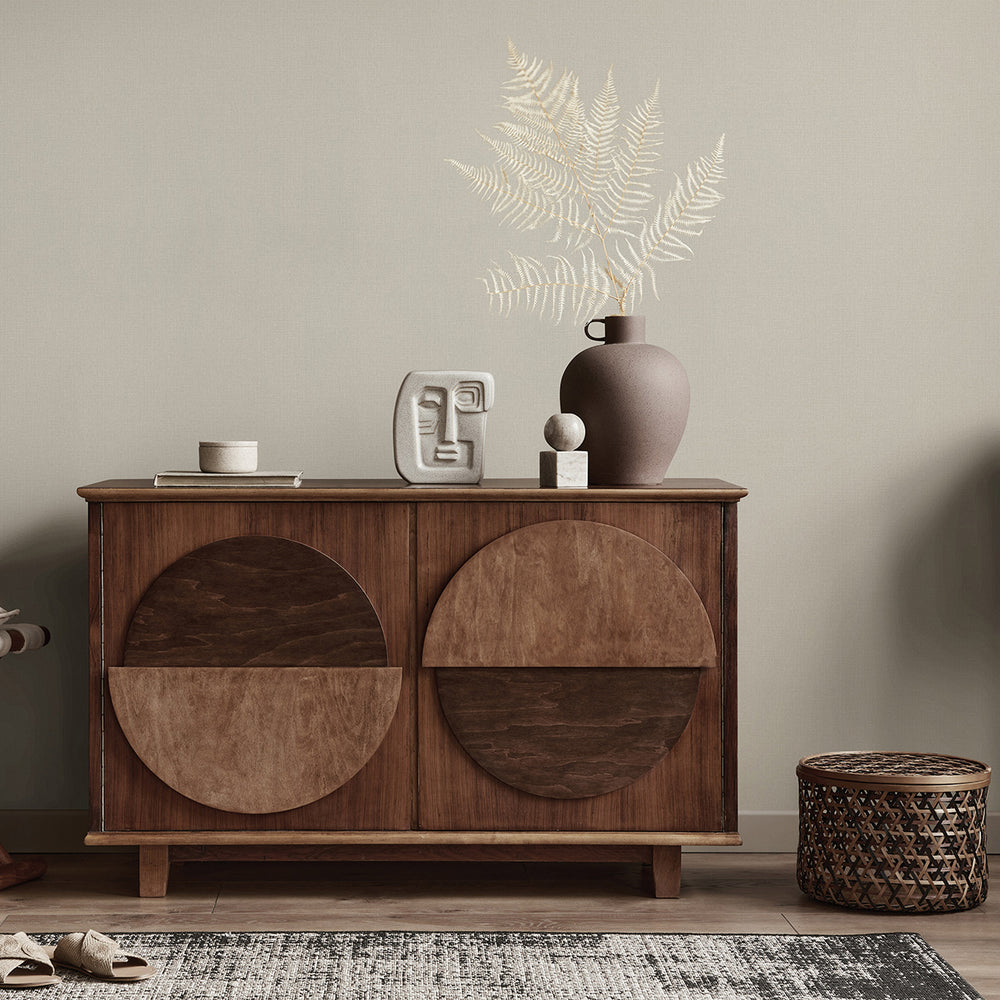 Поръчков Тапет Elle 4 Едноцветен Кремаво плат