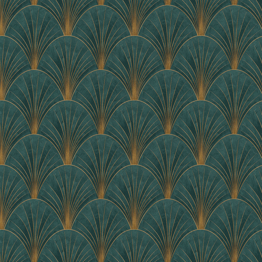 Поръчков Тапет Elle 4 Ветрило Зелено