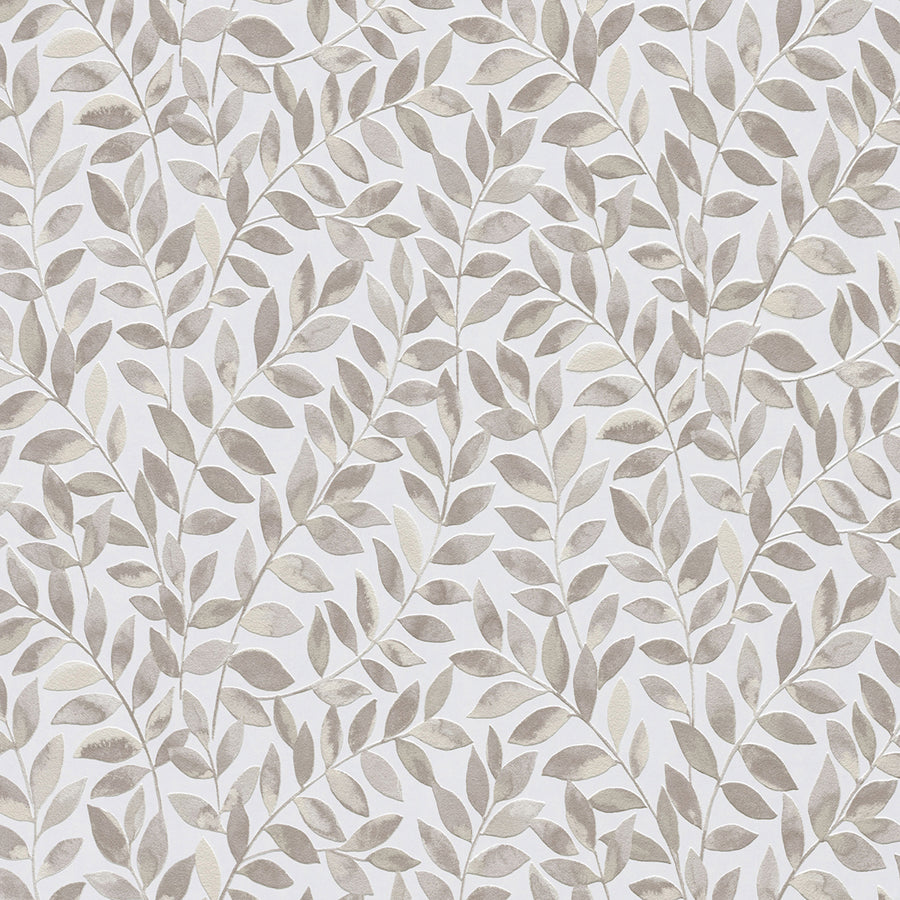 Релефен Винилен Тапет Опус 3D кафяви Клонки Бяло