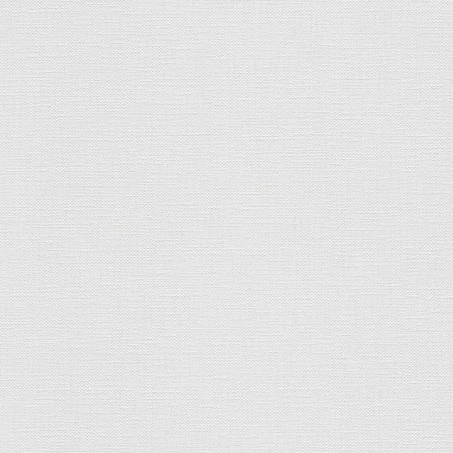 Релефен Винилен Тапет Опус Едноцветен Бяло плат с текстилен ефект