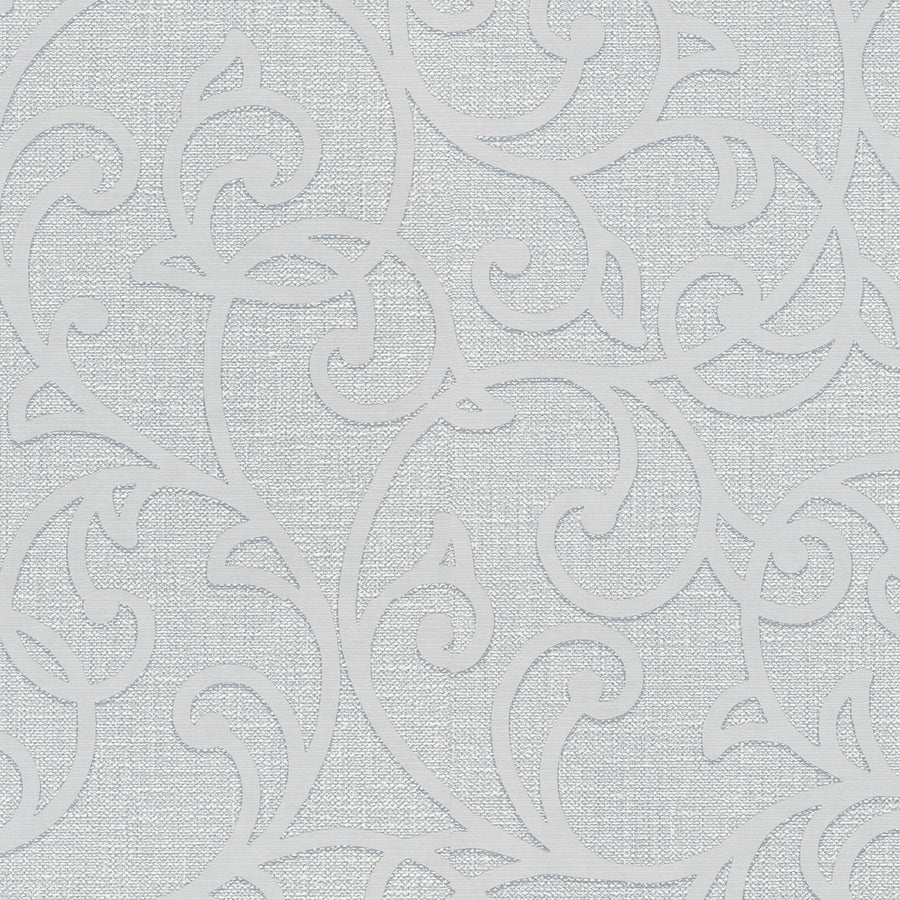 Релефен Винилен Тапет Опус Орнаменти Сиво