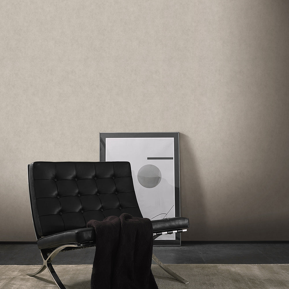 Тапет Едноцветен Бежово таупе плат Елизиум