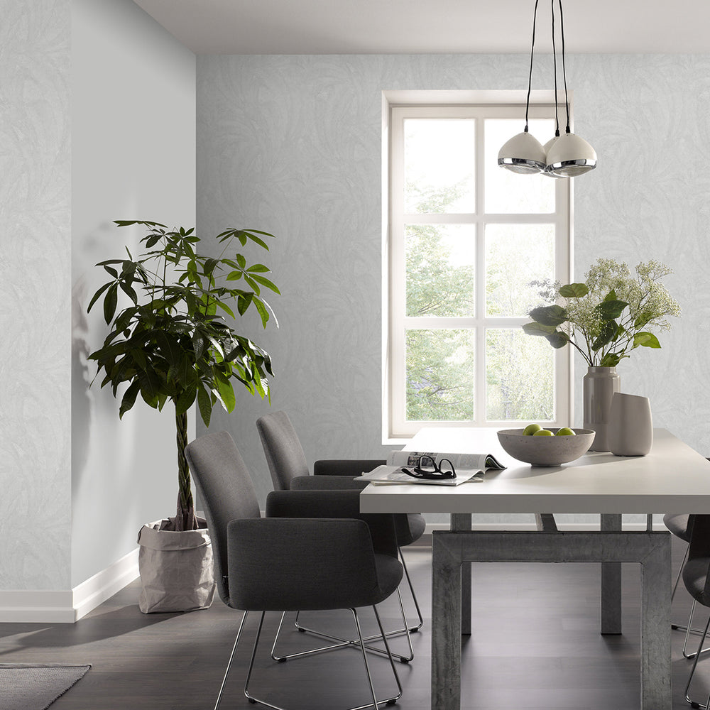 Тапет Пера Светлосиво Елизиум