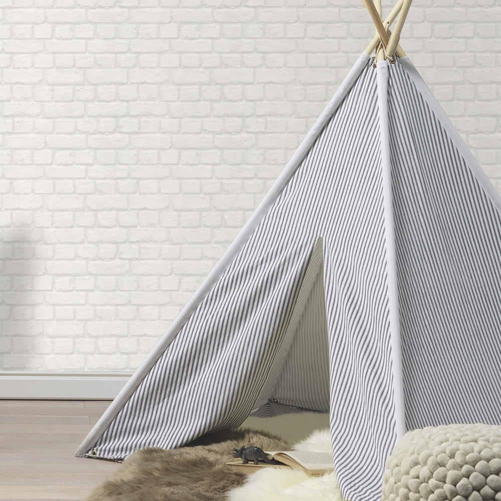 Тапет Бестселър 5 тухли бяло