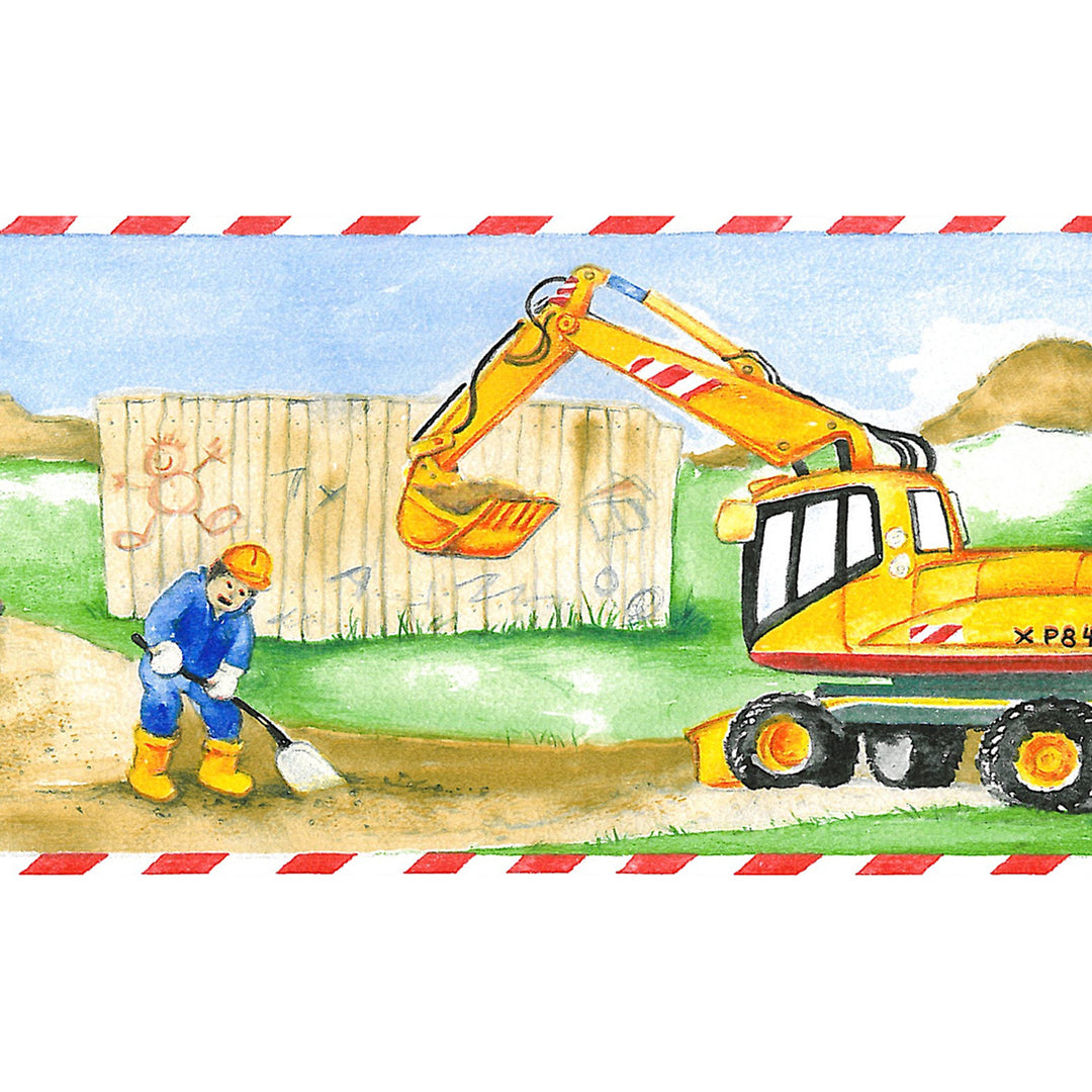 Wallpaper frieze The Best1 tractor drivers