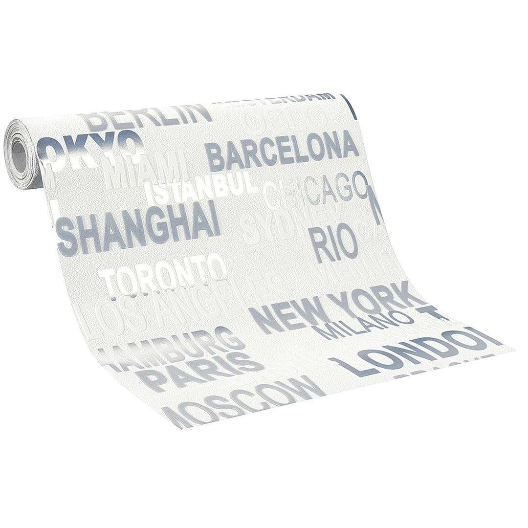 Wallpaper Bestseller gray capitals words white (Kids&Teens 3)