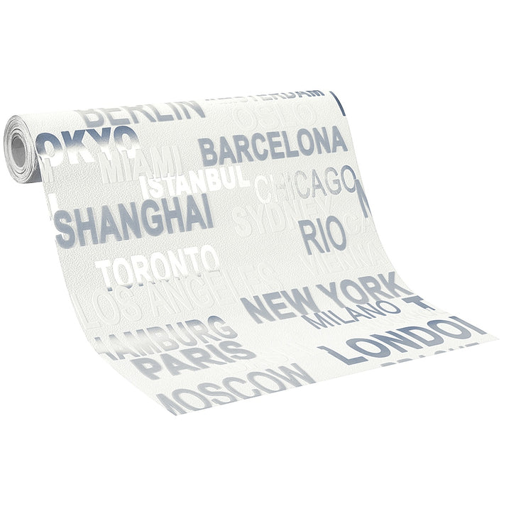 Wallpaper Bestseller gray capitals words white (Kids&Teens 3)