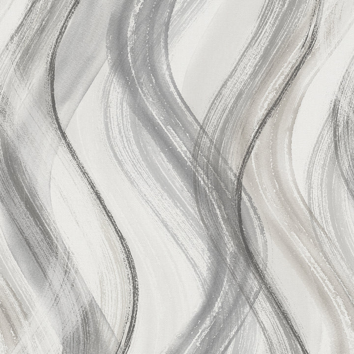 Тапет Сиви Спирали Беж акварел за Спалня Хол Кухня 0.53х10.05м Шейдс