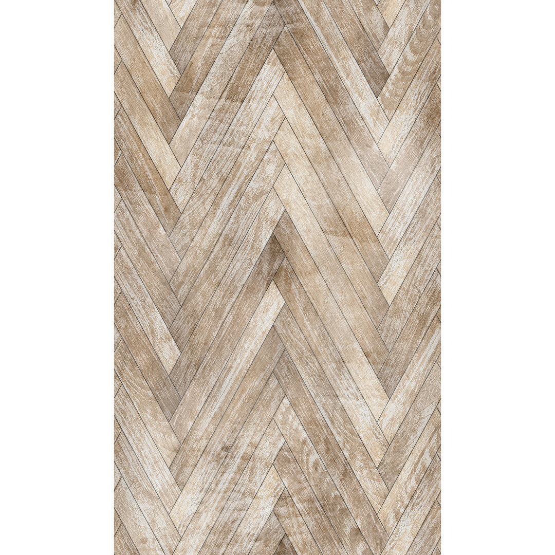 Wallpaper-Panel Parquet Beige 3p. for Kitchen Living Room Bedroom 1.59x2.7m Smart Art Easy
