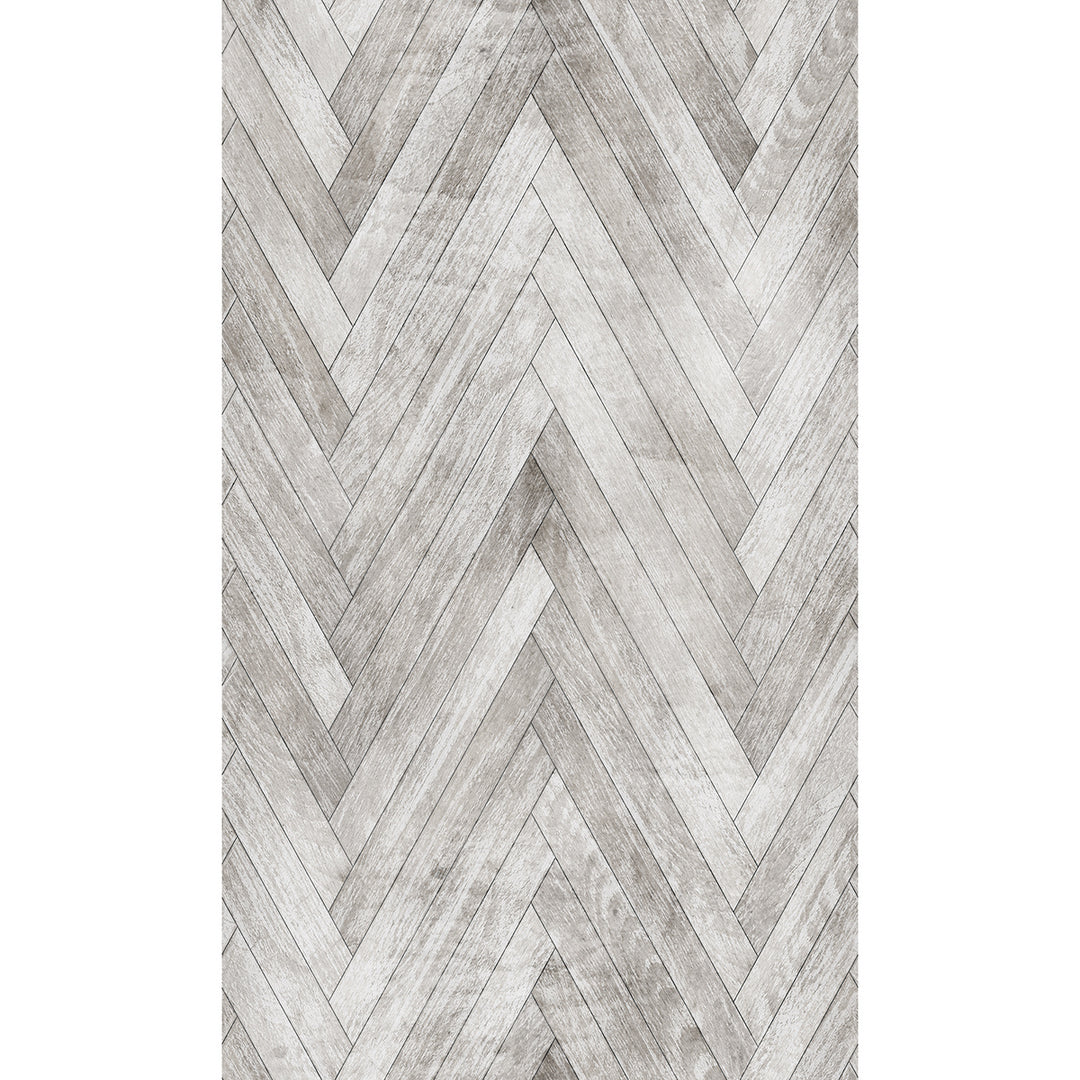 Wallpaper-Panel Parquet Gray 3p. for Kitchen Living Room Bedroom 1.59x2.7m Smart Art Easy