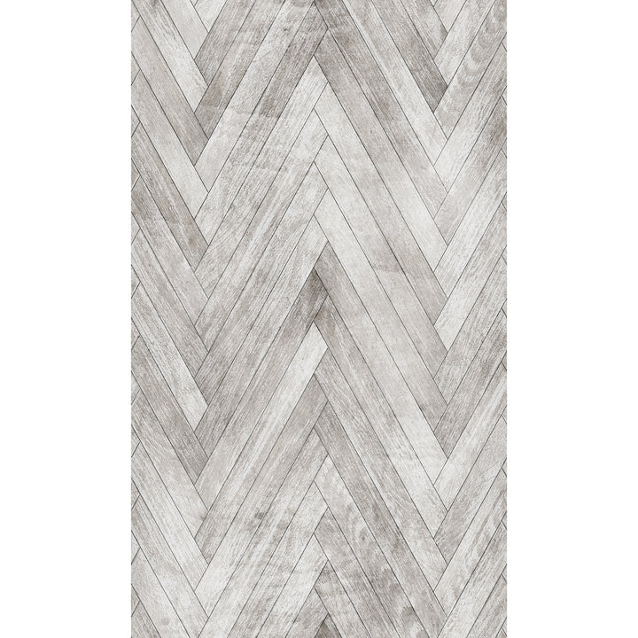 Wallpaper-Panel Parquet Gray 3p. for Kitchen Living Room Bedroom 1.59x2.7m Smart Art Easy