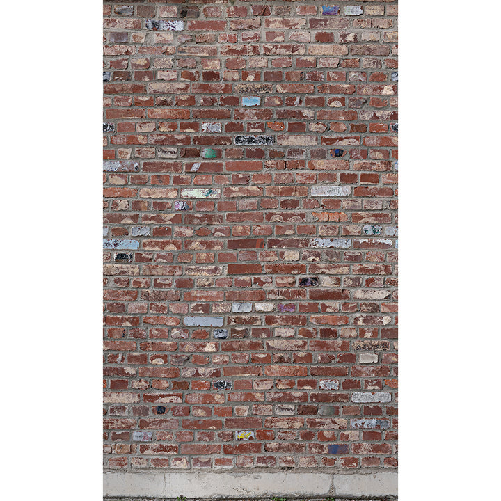 Wallpaper-Panel Bricks 3 pieces for Kitchen Living Room Bedroom 1.59x2.7m Smart Art Easy