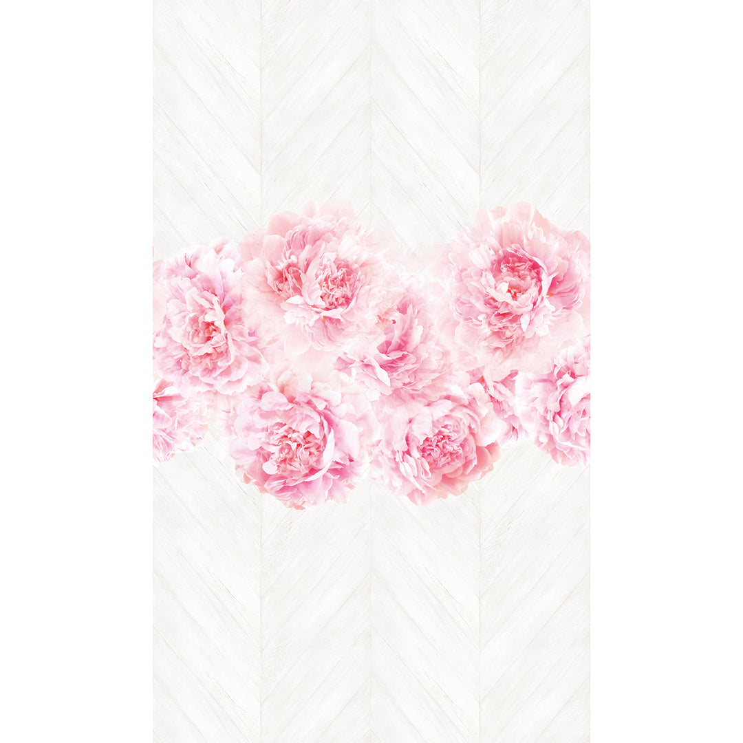 Wallpaper-Panel Roses Paneling 3 pcs. for Bedroom Living Room Kitchen 1.59x2.7m Smart Art Easy