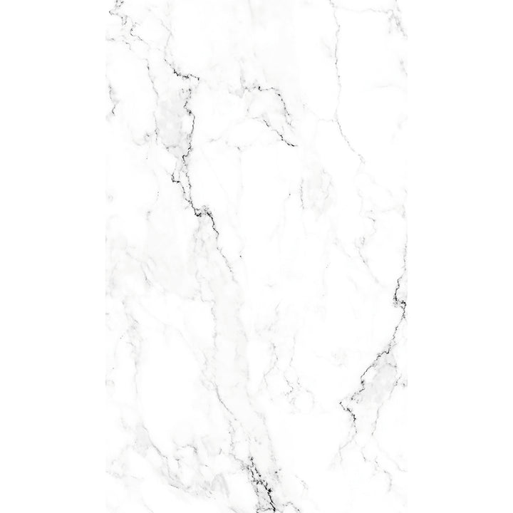 Wallpaper-Panel Marble White 3p. for Bedroom Living Room Kitchen 1.59x2.7m Smart Art Easy