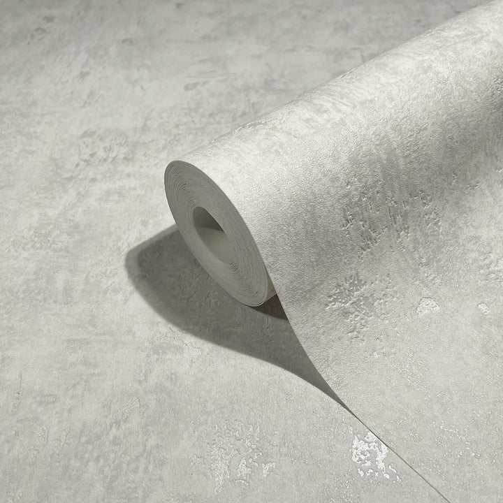 Highly durable Wallpaper Concrete Cream Gray for Living Room Bedroom 0.53x10.05 m Jackie
