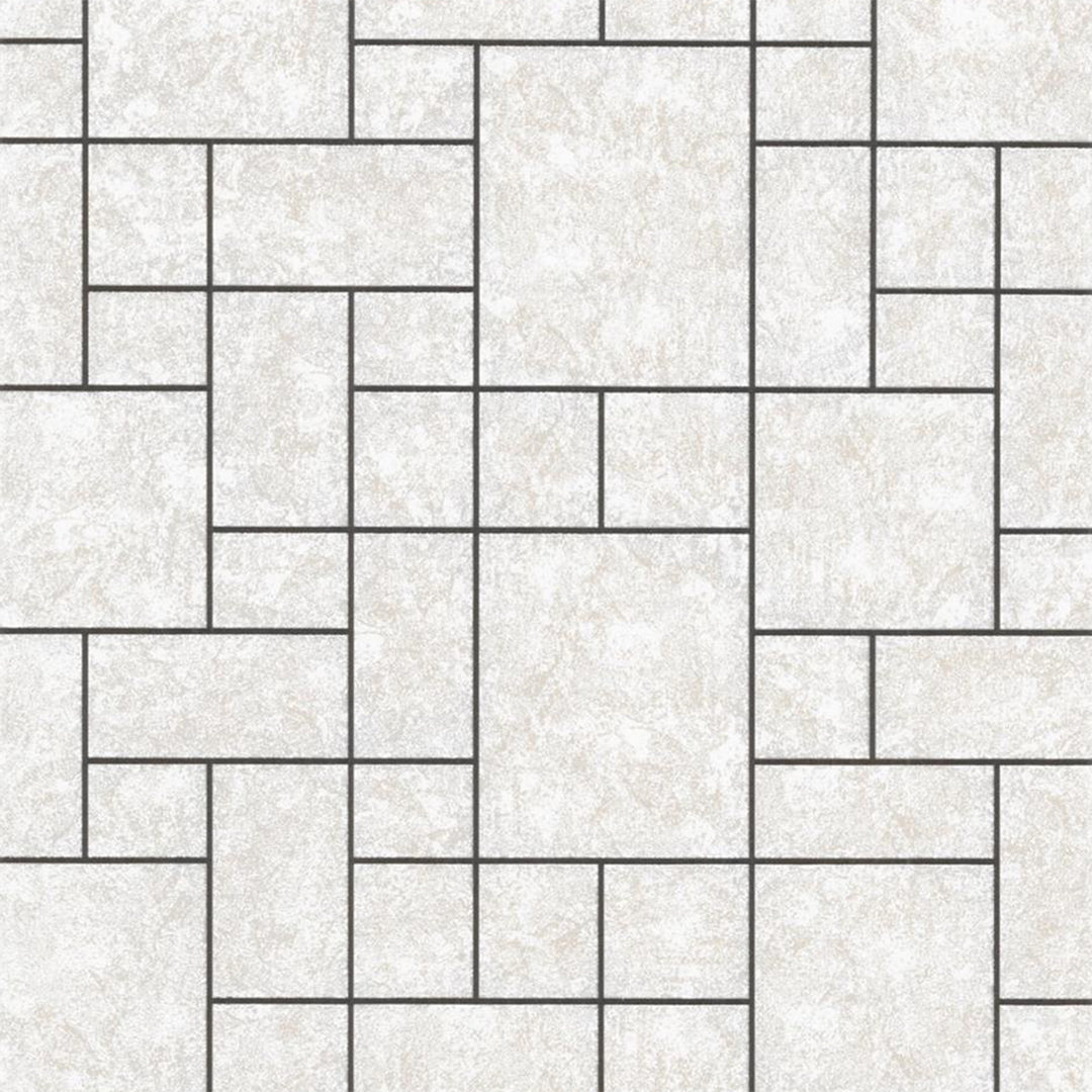 Vinyl Embossed Wallpaper Beige Tiles for Bathroom Kitchen 53 cm/10.05 m Bestseller 4