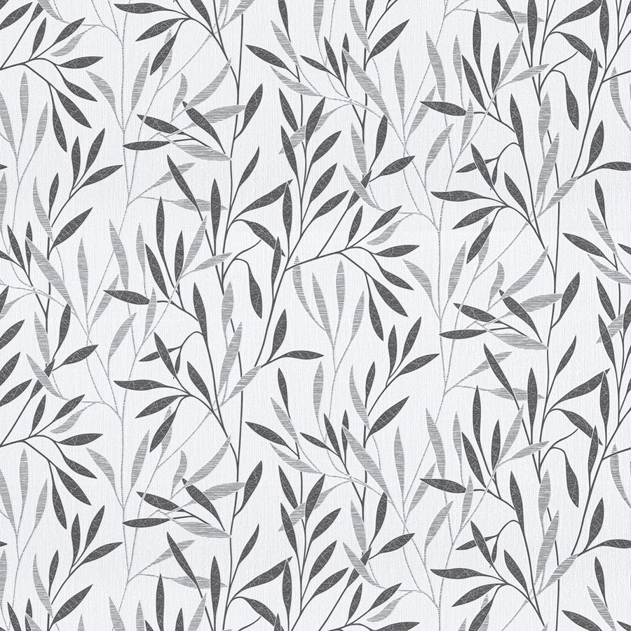 Тапет Бестселър 5 черни клонки сиво