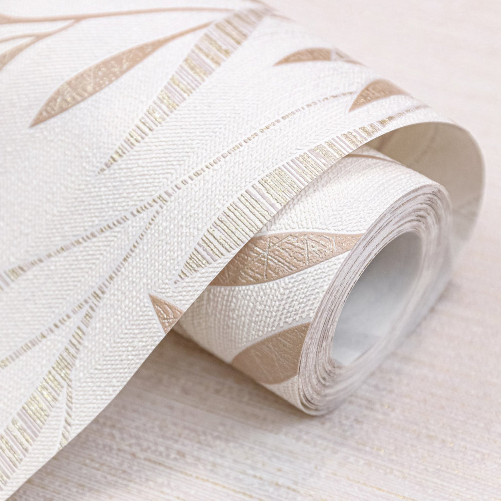 Тапет Бестселър 5 бежови клонки кремаво