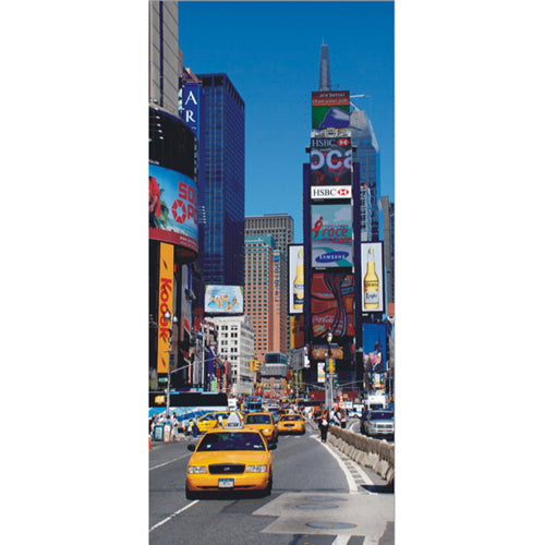 photo wallpaper Creative Vertical 90x202 cm, 1h, city