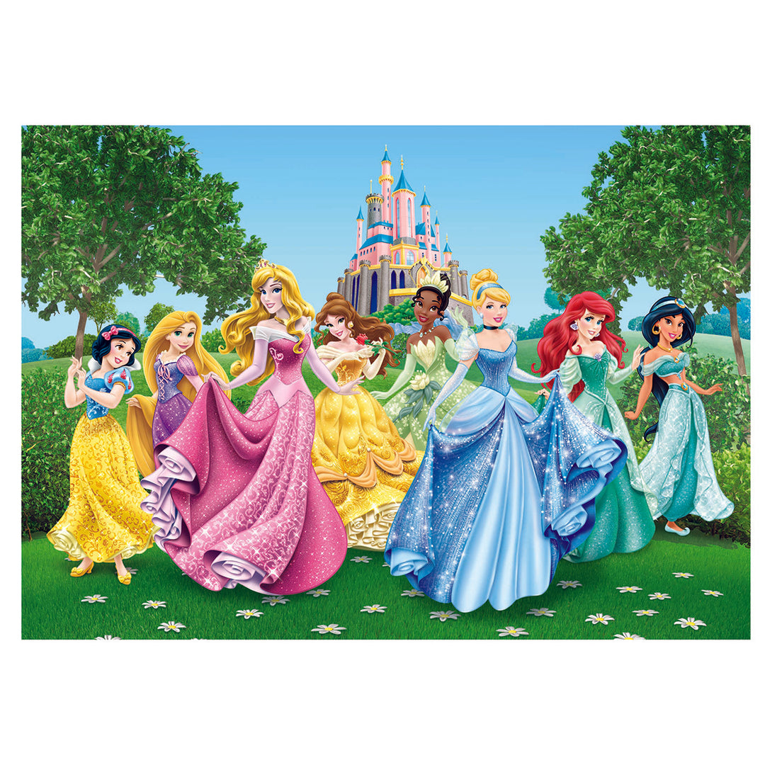 Photo wallpaper Disney Standard 360x254 cm, 4 panels, princesses