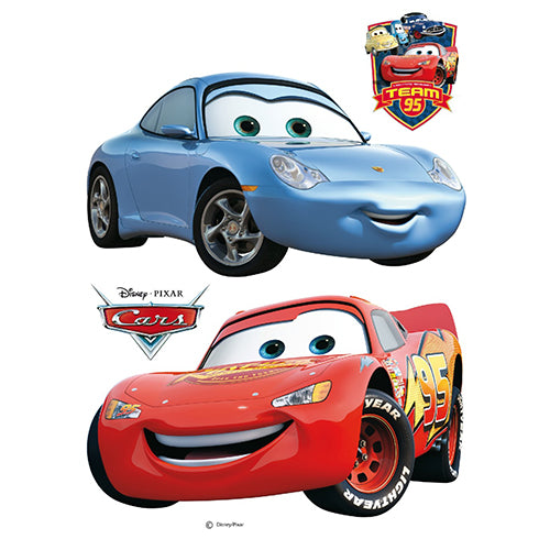 Стикери A&G Disney 65x85 см, 1ч., Сали и Маккуин