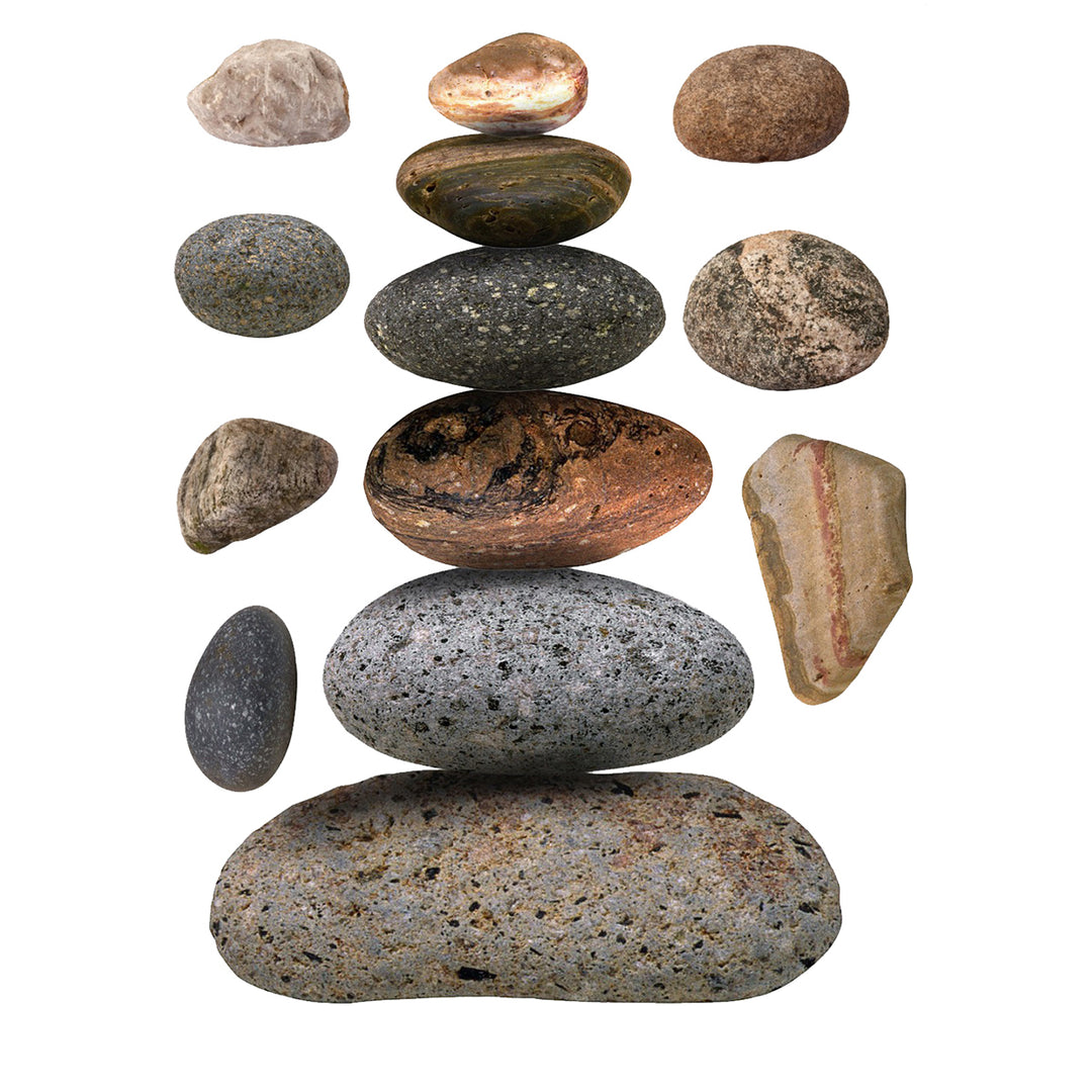 Stickers A&G 65x85 cm, 1 pc., stones