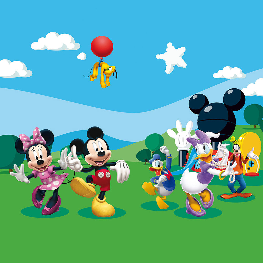 Перде Дисни 180х160/2ч за Детска стая Мики и приятели