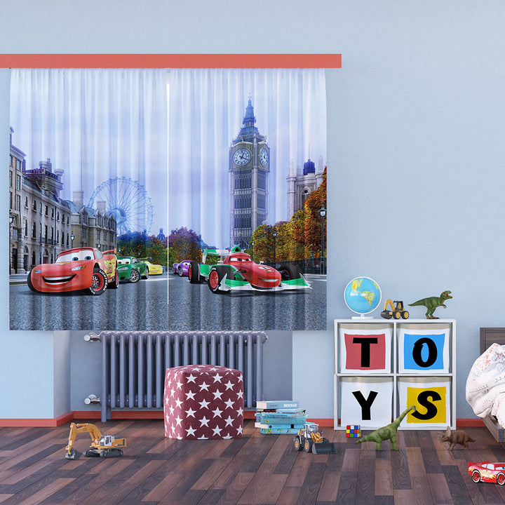 Disney Curtain 180x160/2h for Children's Room Cars in London