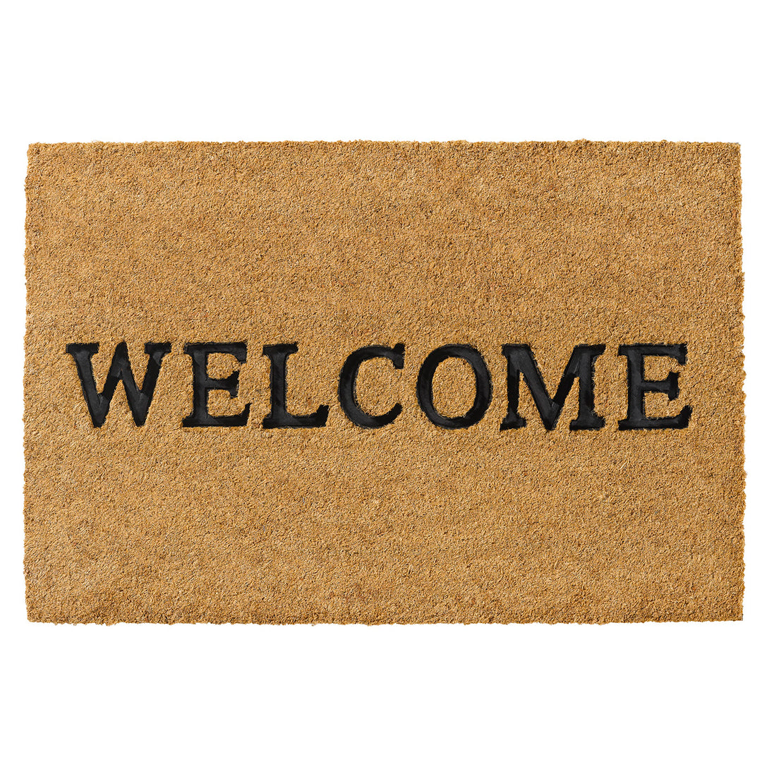 Изтривалка кокос Руко Релеф гума 40х60 welcome