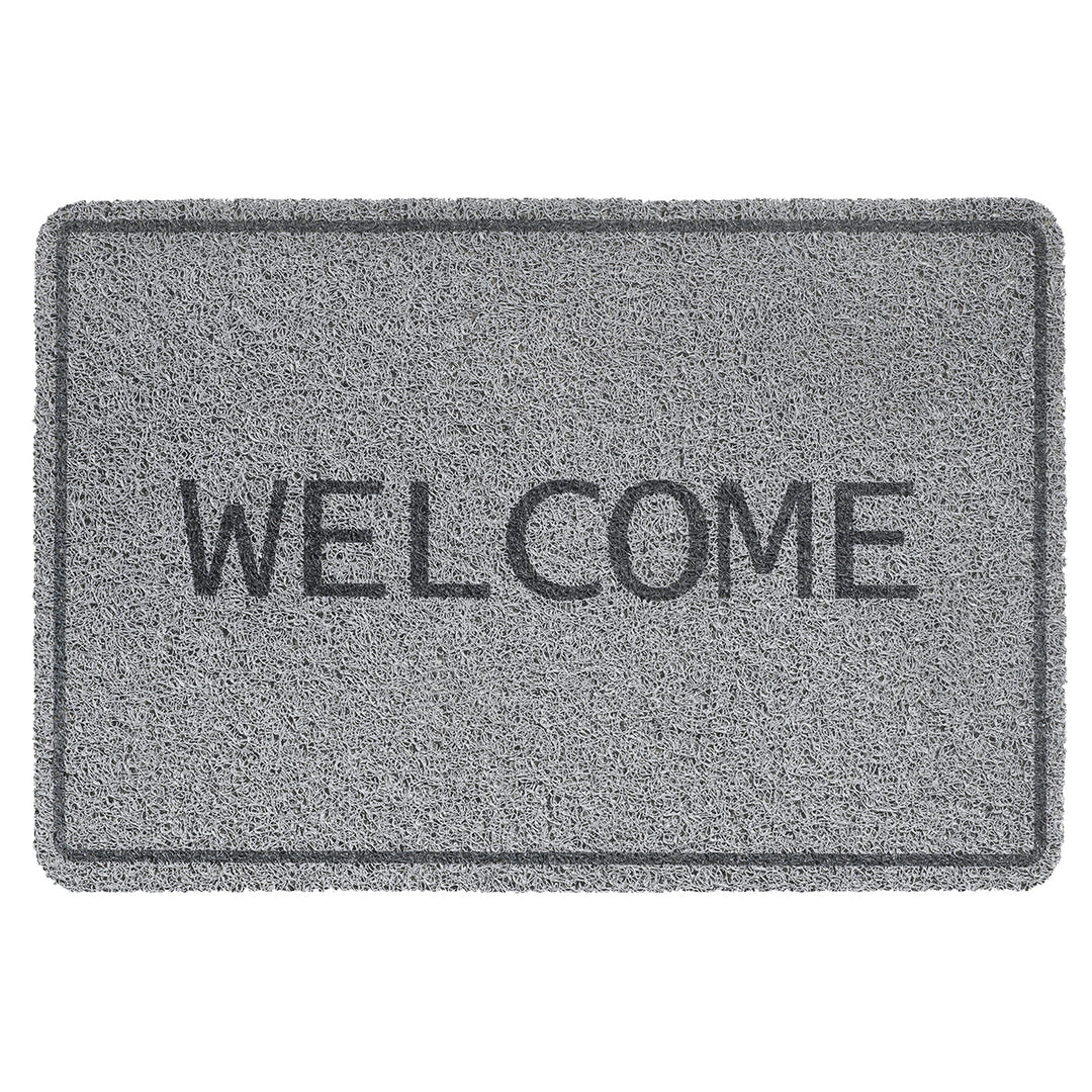 Изтривалка за вън Кърли Принт 40х60 welcome