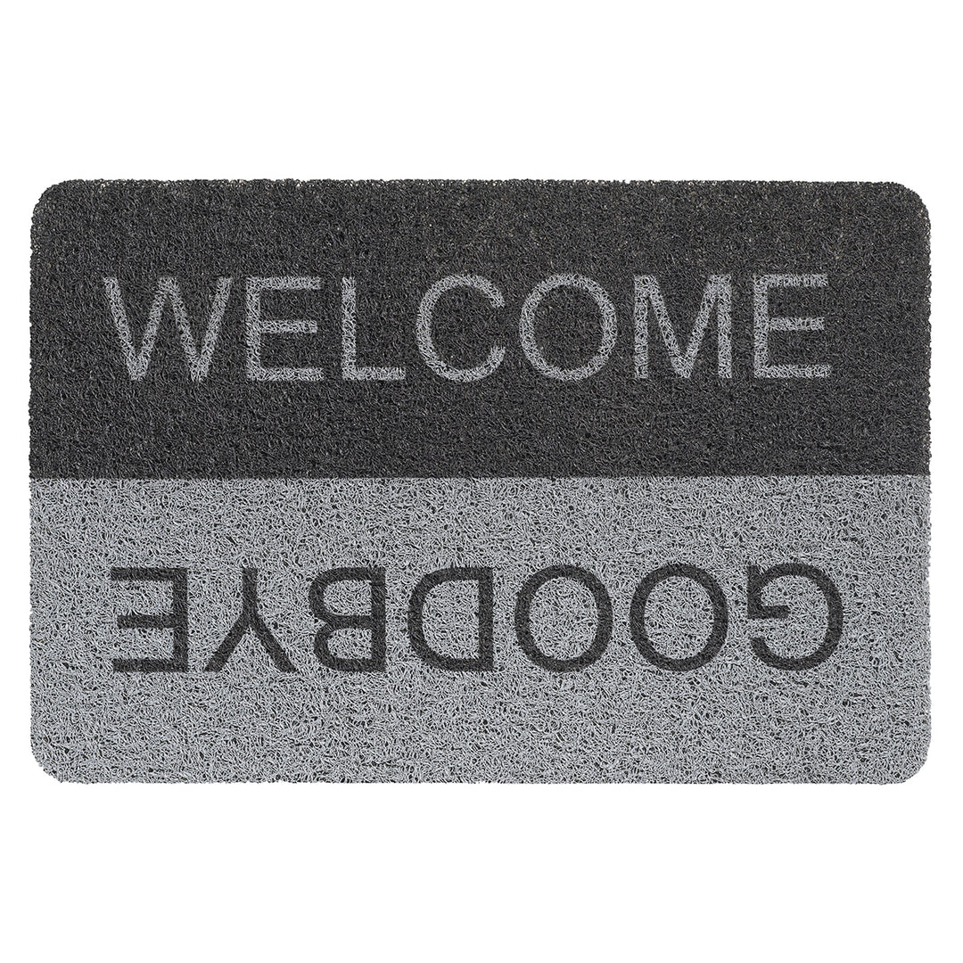 Outdoor doormat Curly Print 40x60 welcome goodbye