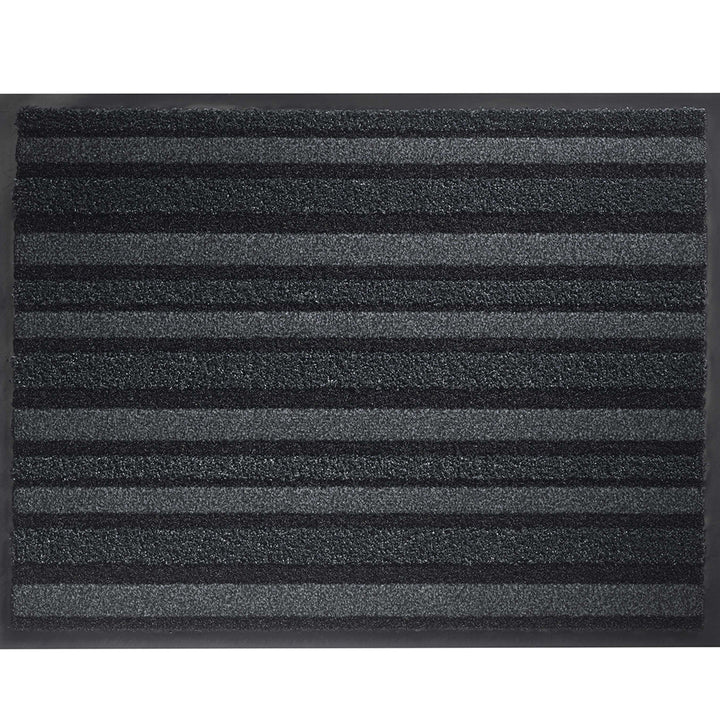 Doormat Profi double embossed felt with rubber Passage anthracite