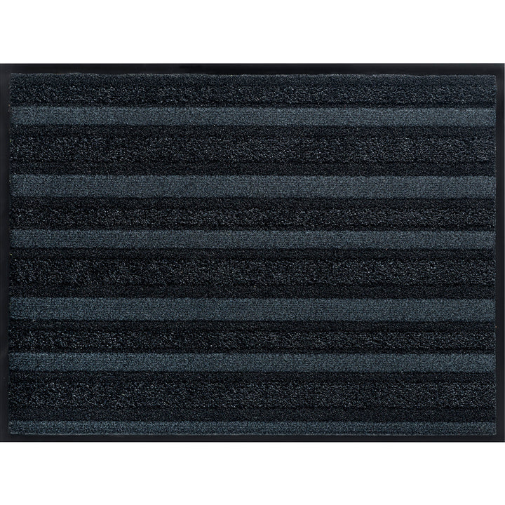 Doormat Profi double embossed felt with rubber Passage black