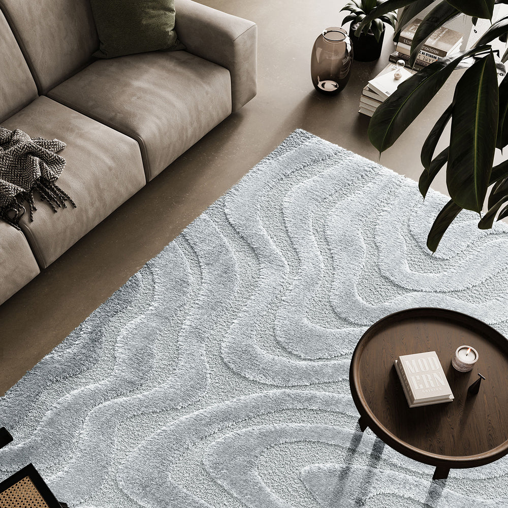 Килим Лимба ивици сиво Стандартен / 200 х 290