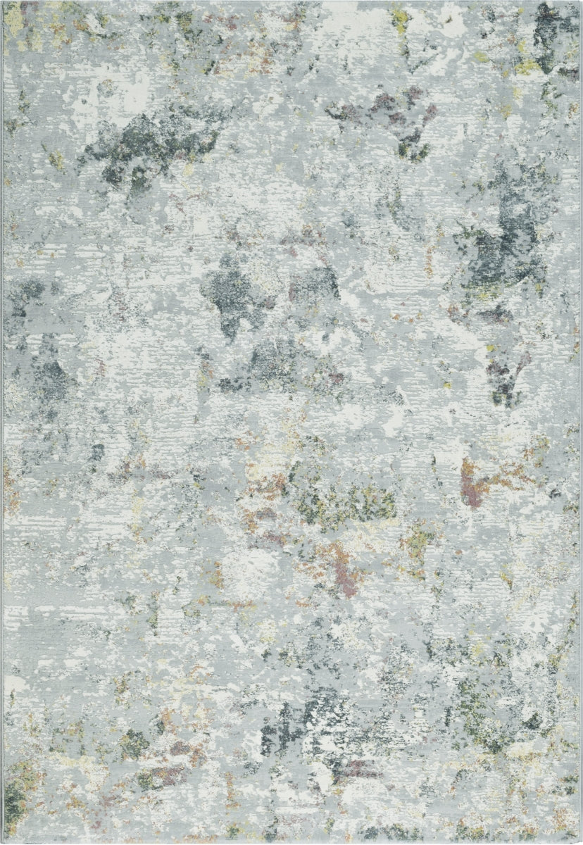 Canyon Drops Grey Embossed Rug