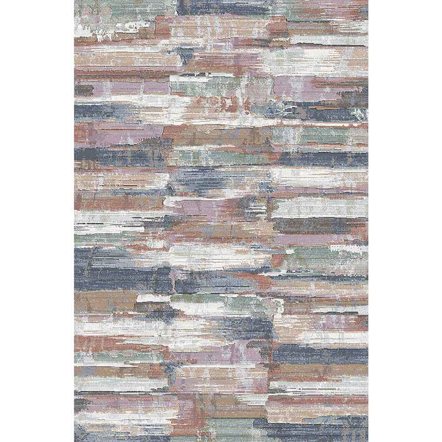 Релефен Килим Argentum Черти Синьо Пътека / 080 х 150