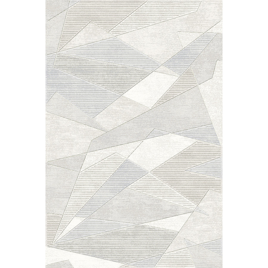 Релефен Килим Argentum Геометрия Крем Стандартен / 200 х 290