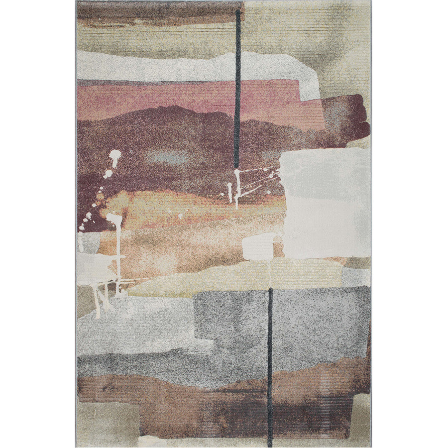 Релефен Килим Argentum Абстрактно пано Беж Стандартен / 200х290