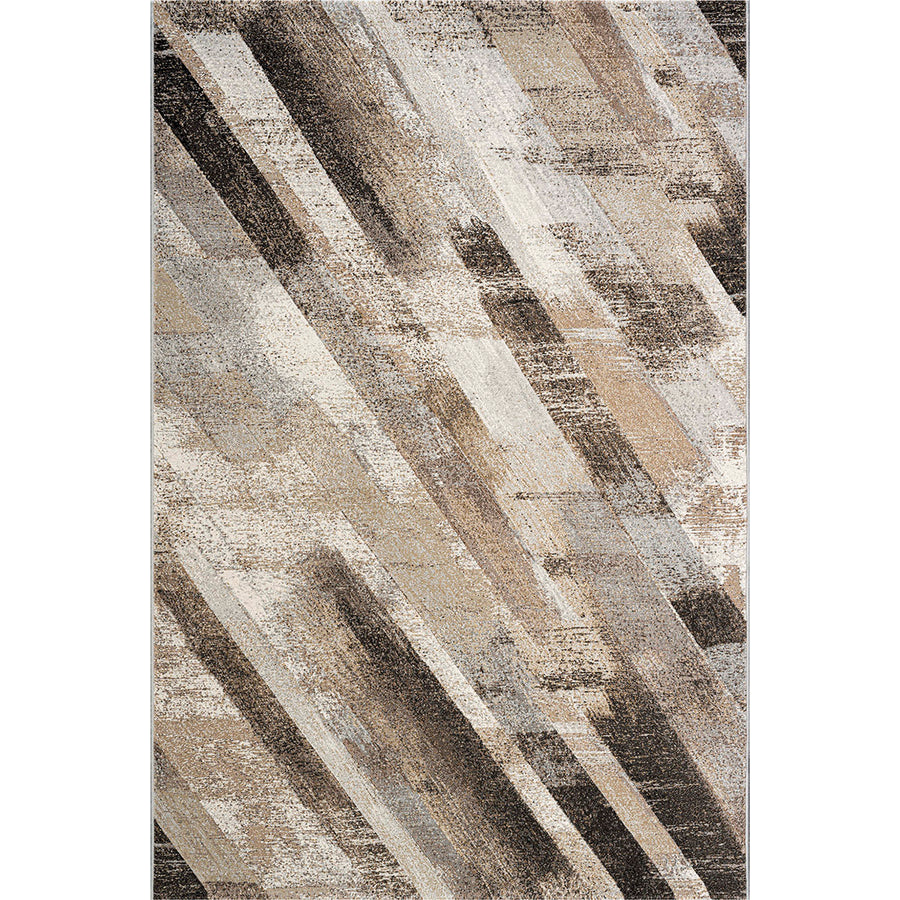 Релефен Килим Argentum Винтидж Дъски Кафяво сиво Стандартен / 200 х 290