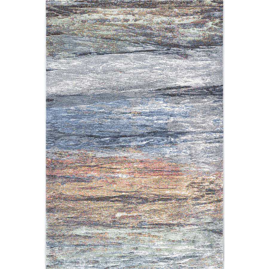 Релефен Килим Argentum Преливащо Зелено бежово Пътека / 080 х 150